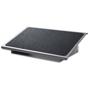 3M™ Adjustable Steel Footrest, Nonslip Surface, 22w X 14d X 4-3-4h, Black-charcoal freeshipping - TVN Wholesale